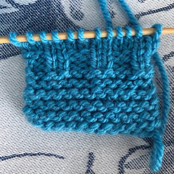 How to knit the Garter Slip stitch (4 rows and no purling!)